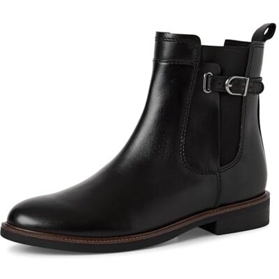 MARCO TOZZI Femme Chelsea-Stiefel Bottine, Noir Cognac C, 36 EU - Publicité MARCO TOZZI Femme Chelsea-Stiefel Bottine, Noir Cognac C, 36 EU - Publicité