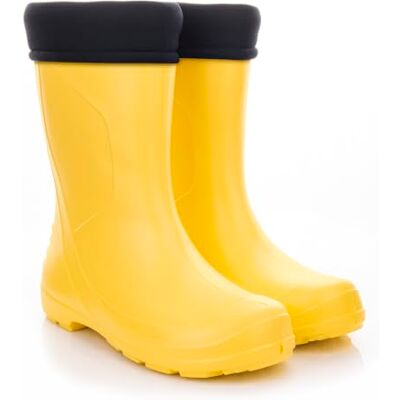 Lemigo Stivali da Pioggia Molto Leggeri da Donna in Schiuma EVA con Fodera Interna DAKOTA 36-42 EU (Giallo, Système Taille Chaussures EU, Adulte, Numérique, Moyen, 37) - Publicité Lemigo Stivali da Pioggia Molto Leggeri da Donna in Schiuma EVA con Fodera Interna DAKOTA 36-42 EU (Giallo, Système Taille Chaussures EU, Adulte, Numérique, Moyen, 37) - Publicité