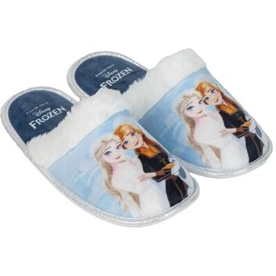 CERDÁ LIFE'S LITTLE MOMENTS Mixte Enfant Zapatillas De Casa Abierta Frozen, Bleu, 34/35 EU - Publicité CERDÁ LIFE'S LITTLE MOMENTS Mixte Enfant Zapatillas De Casa Abierta Frozen, Bleu, 34/35 EU - Publicité
