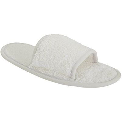 Towel City Chaussons classiques Unisexe (37/41) (Blanc) - Publicité Towel City Chaussons classiques Unisexe (37/41) (Blanc) - Publicité