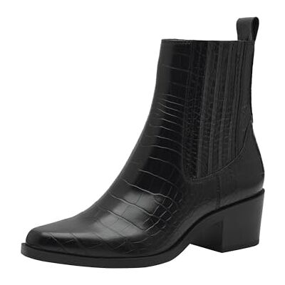 Tamaris Chelsea pour femme, Black Croco., 36 EU - Publicité Tamaris Chelsea pour femme, Black Croco., 36 EU - Publicité