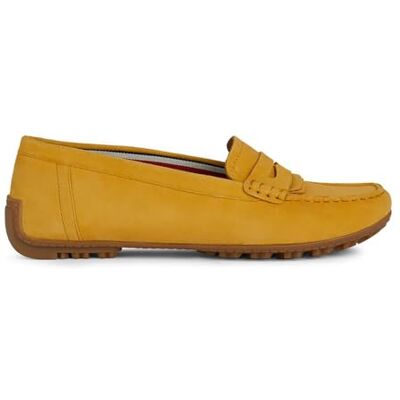 Geox D Cosmopolis + GripMoccasin pour Femme, Jaune, 42 EU - Publicité Geox D Cosmopolis + GripMoccasin pour Femme, Jaune, 42 EU - Publicité