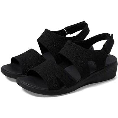 Skechers Sandales Arya-Modern Muse pour femme, Noir, 37 EU - Publicité Skechers Sandales Arya-Modern Muse pour femme, Noir, 37 EU - Publicité