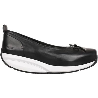 MBT SAKURA Ballerines Femme Style Décontracté. Chaussures de Marche Anatomiques Confortables. Chaussures Physiologiques Confort et Stabilité avec Semelle Courbée. Mocassins en Cuir. Noire - Publicité MBT SAKURA Ballerines Femme Style Décontracté. Chaussures de Marche Anatomiques Confortables. Chaussures Physiologiques Confort et Stabilité avec Semelle Courbée. Mocassins en Cuir. Noire - Publicité