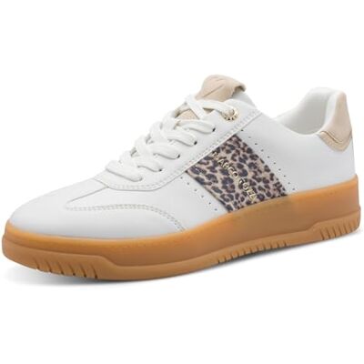 MARCO TOZZI Femme Baskets Douce Feel Me Semelle Douce Doublure Tendance, Blanc (White/Leo), 40 EU - Publicité MARCO TOZZI Femme Baskets Douce Feel Me Semelle Douce Doublure Tendance, Blanc (White/Leo), 40 EU - Publicité