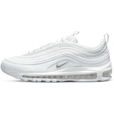 Nike Air Max 97, Chaussures de Running Compétition Homme, Multicolore (White/Wolf Grey-Black 101), 46 EU - Publicité Nike Air Max 97, Chaussures de Running Compétition Homme, Multicolore (White/Wolf Grey-Black 101), 46 EU - Publicité