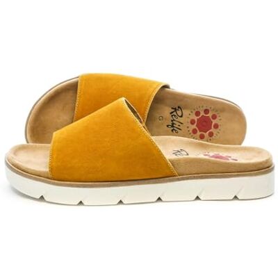 Relife Sandales Orange Femme Joymule Orange 39FR - Publicité Relife Sandales Orange Femme Joymule Orange 39FR - Publicité