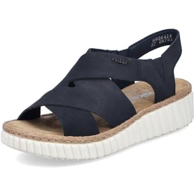 Rieker Mules pour femme 69264, pantoufles pour femme, Bleu 14., 40 EU Large - Publicité Rieker Mules pour femme 69264, pantoufles pour femme, Bleu 14., 40 EU Large - Publicité