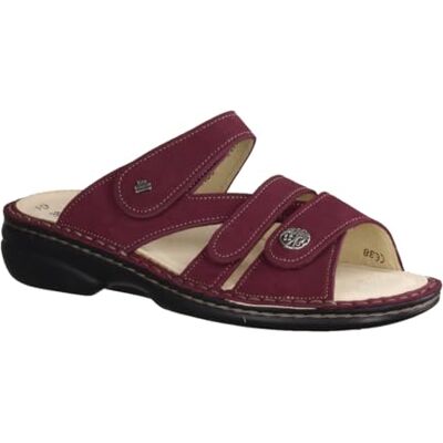 Finn Comfort Ventura-Soft Rumba (bordeaux) Mules Marques, rouge, cuir (nubuck), rouge, 37 EU - Publicité Finn Comfort Ventura-Soft Rumba (bordeaux) Mules Marques, rouge, cuir (nubuck), rouge, 37 EU - Publicité