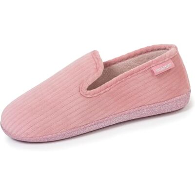 Isotoner Chaussons pantoufles Charentaises femme ultra confortables semelle à mémoire de forme, 37, rose - Publicité Isotoner Chaussons pantoufles Charentaises femme ultra confortables semelle à mémoire de forme, 37, rose - Publicité