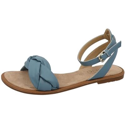 TOM TAILOR Femme Sandale, Sky, 39 EU - Publicité TOM TAILOR Femme Sandale, Sky, 39 EU - Publicité