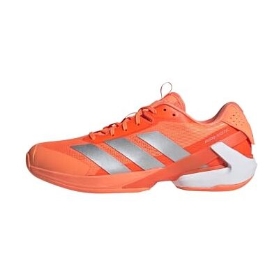 Adidas Adizero Ubersonic 5 Baskets de tennis pour homme Dessus en maille respirante, fermeture au talon, soutien rapide du pied, matériaux recyclés - Publicité Adidas Adizero Ubersonic 5 Baskets de tennis pour homme Dessus en maille respirante, fermeture au talon, soutien rapide du pied, matériaux recyclés - Publicité