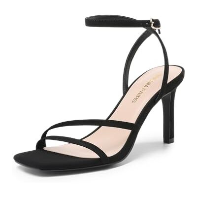 DREAM PAIRS Sandales Talons Femme Talon Aiguille Escarpins Femme Élégants à Brides, Chaussures Ete Habillées Soirée Mariage Cérémonie, Pumps Femme Bout Ouvert,Size 36.5,Noir-Nubuck,DWUMHS2563 - Publicité DREAM PAIRS Sandales Talons Femme Talon Aiguille Escarpins Femme Élégants à Brides, Chaussures Ete Habillées Soirée Mariage Cérémonie, Pumps Femme Bout Ouvert,Size 36.5,Noir-Nubuck,DWUMHS2563 - Publicité
