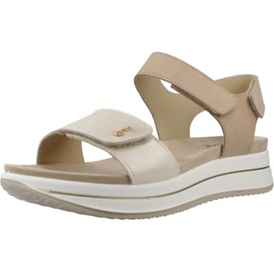 IGI&Co 1174833 Sandales pour Femmes en Nubuck Beige Platine, Brides en Cuir 38 - Publicité IGI&Co 1174833 Sandales pour Femmes en Nubuck Beige Platine, Brides en Cuir 38 - Publicité