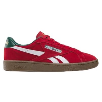 Reebok Baskets Unisexe Club C Grounds UK FLASHRED/FTWRWHITE/Gum, 43 EU - Publicité Reebok Baskets Unisexe Club C Grounds UK FLASHRED/FTWRWHITE/Gum, 43 EU - Publicité