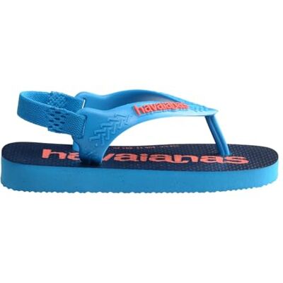 Havaianas Unisex baby Baby Logomania Turquoise 19 6.5 UK Child - Publicité Havaianas Unisex baby Baby Logomania Turquoise 19 6.5 UK Child - Publicité