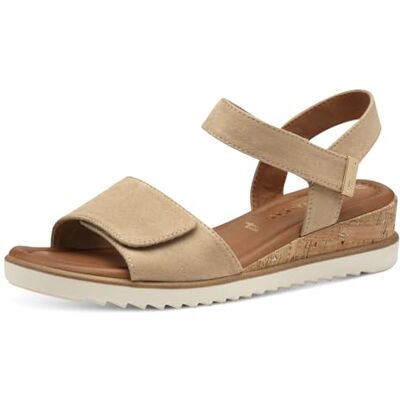 Tamaris Femme Keilsandalette Sandale cale, Marron, 37 EU - Publicité Tamaris Femme Keilsandalette Sandale cale, Marron, 37 EU - Publicité