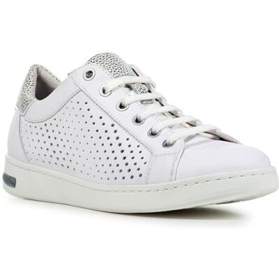 Geox Baskets D Jaysen B pour Fille, White Lt Silver, 42 EU - Publicité Geox Baskets D Jaysen B pour Fille, White Lt Silver, 42 EU - Publicité