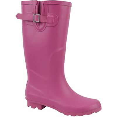 A2Z Bottes en caoutchouc à talon large pour femme Imperméables Boucle réglable Confortables et durables Pour extérieur, jardin, festival, pointure 37 à 42, rose, 41 EU - Publicité A2Z Bottes en caoutchouc à talon large pour femme Imperméables Boucle réglable Confortables et durables Pour extérieur, jardin, festival, pointure 37 à 42, rose, 41 EU - Publicité