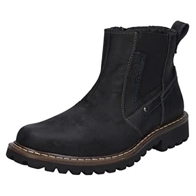 Josef Seibel Homme Bottines Chance 49, Monsieur Bottines,Largeur G (Normale),Semelle intérieure Amovible,Noir (Schwarz),43 EU / 9 UK - Publicité Josef Seibel Homme Bottines Chance 49, Monsieur Bottines,Largeur G (Normale),Semelle intérieure Amovible,Noir (Schwarz),43 EU / 9 UK - Publicité