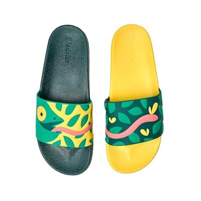 Dedoles Chaussure & Pantoufles Homme Femme & Enfants Sandales Antidérapant designs amusants Livre Pizza Café Renard Lama Cadeau, couleur: Multicolore, motif: Caméléon à la chasse, taille: 46 - Publicité Dedoles Chaussure & Pantoufles Homme Femme & Enfants Sandales Antidérapant designs amusants Livre Pizza Café Renard Lama Cadeau, couleur: Multicolore, motif: Caméléon à la chasse, taille: 46 - Publicité