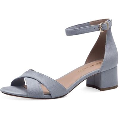 Tamaris sandale femme à talon bloc bleu 38 EU - Publicité Tamaris sandale femme à talon bloc bleu 38 EU - Publicité