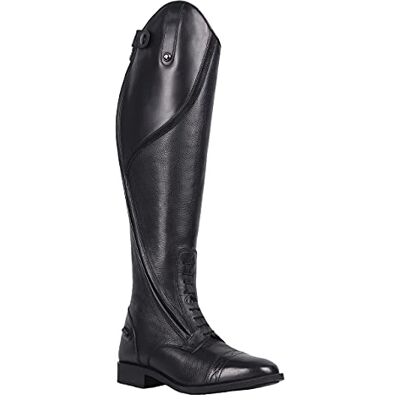 QHP Botte d'équitation Tamar Adulte Large 41 Noir - Publicité QHP Botte d'équitation Tamar Adulte Large 41 Noir - Publicité