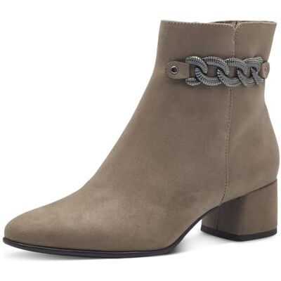 MARCO TOZZI Bottines zippées pour Femme , Stone, 40 EU - Publicité MARCO TOZZI Bottines zippées pour Femme , Stone, 40 EU - Publicité
