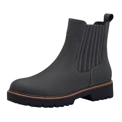 Tamaris Bottines Chelsea pour femme, gris foncé, taille 38 EU, gris foncé, 38 EU - Publicité Tamaris Bottines Chelsea pour femme, gris foncé, taille 38 EU, gris foncé, 38 EU - Publicité