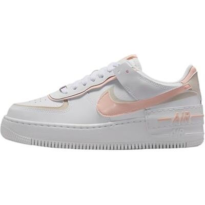Nike Chaussures pour femme Air Force 1 Shadow (blanc/marron clair/blanc/corail délavé) - Publicité Nike Chaussures pour femme Air Force 1 Shadow (blanc/marron clair/blanc/corail délavé) - Publicité