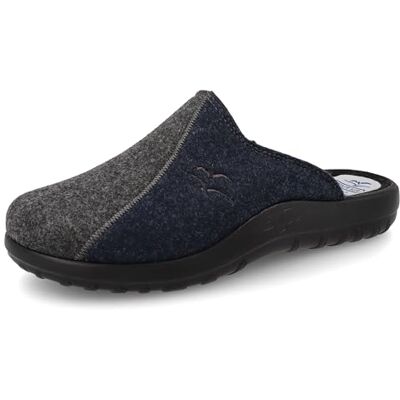 Fly Flot Homme Classic Pantofole Uomo Pet Riciclato Doppio Colore, Sottopiede in Panno Chausson, Bleu, 42 EU - Publicité Fly Flot Homme Classic Pantofole Uomo Pet Riciclato Doppio Colore, Sottopiede in Panno Chausson, Bleu, 42 EU - Publicité