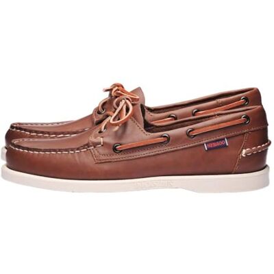 Sebago Docksides Portland Crazy H Chaussures Bateau pour Homme, Marron, 40 EU - Publicité Sebago Docksides Portland Crazy H Chaussures Bateau pour Homme, Marron, 40 EU - Publicité