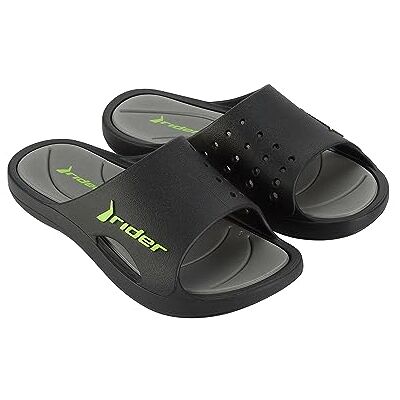 Rider Homme Bay XIII AD Sandale Glissante, Noir/Gris, 47 EU - Publicité Rider Homme Bay XIII AD Sandale Glissante, Noir/Gris, 47 EU - Publicité
