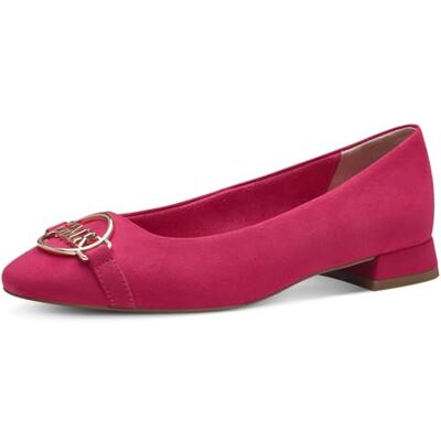 MARCO TOZZI Ballerines by Guido Maria Kretschmer Femme, Rose, 37 EU - Publicité MARCO TOZZI Ballerines by Guido Maria Kretschmer Femme, Rose, 37 EU - Publicité