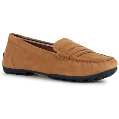 Geox Femme D Cosmopolis + Grip Moccasin, Camel, 37 EU - Publicité Geox Femme D Cosmopolis + Grip Moccasin, Camel, 37 EU - Publicité