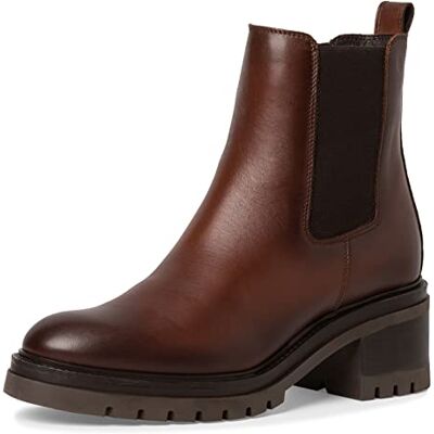 Tamaris Femme Bottines, Dame Bottines Chelsea,TOUCHit,Demi-Bottes,Bottines,Bottes de Glisse,Haute,Cognac,40 EU - Publicité Tamaris Femme Bottines, Dame Bottines Chelsea,TOUCHit,Demi-Bottes,Bottines,Bottes de Glisse,Haute,Cognac,40 EU - Publicité