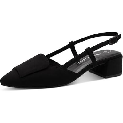 MARCO TOZZI Escarpins Femme Semelle Feel Me Souple Doublure Douce Vegan Tendance, Noir (Black), 36 EU - Publicité MARCO TOZZI Escarpins Femme Semelle Feel Me Souple Doublure Douce Vegan Tendance, Noir (Black), 36 EU - Publicité