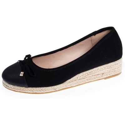 Isotoner Ballerines Femme à Talon de 4 cm, très Confortables, 39, Noir - Publicité Isotoner Ballerines Femme à Talon de 4 cm, très Confortables, 39, Noir - Publicité