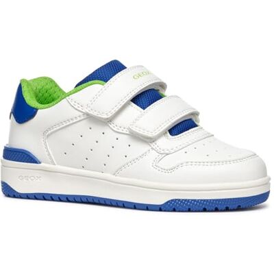 Geox Garçon J Washiba Boy A, White Royal, 25 EU - Publicité Geox Garçon J Washiba Boy A, White Royal, 25 EU - Publicité