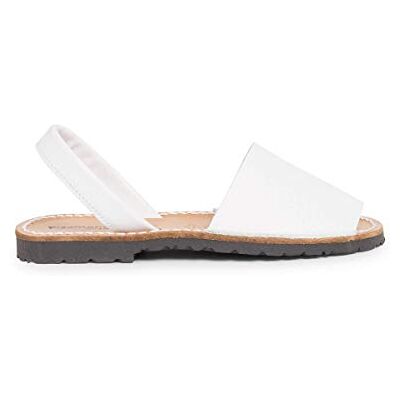 Pisamonas Sandales Avarcas en Cuir Nappa Taille 28 Couleur Blanc - Publicité Pisamonas Sandales Avarcas en Cuir Nappa Taille 28 Couleur Blanc - Publicité