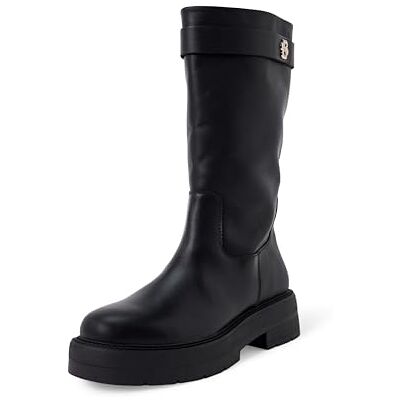 BOSS Femme Rebby_BKBootie_CBB Bottine, Noir, 37 EU - Publicité BOSS Femme Rebby_BKBootie_CBB Bottine, Noir, 37 EU - Publicité