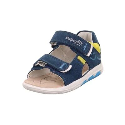 Superfit NINO Sandales Bleu/Jaune 8000, 21 EU - Publicité Superfit NINO Sandales Bleu/Jaune 8000, 21 EU - Publicité