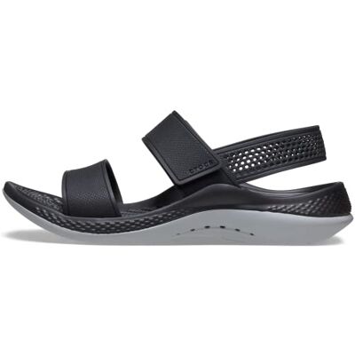 Crocs Femme LiteRide 360 Sandal W Sandales, Black/Light Grey, 39/40 EU - Publicité Crocs Femme LiteRide 360 Sandal W Sandales, Black/Light Grey, 39/40 EU - Publicité
