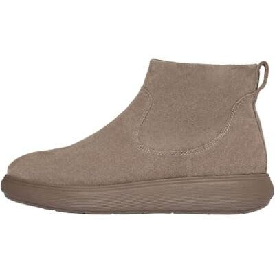 Fitflop IQ-Comff Suede Zip Ankle Boots - Publicité Fitflop IQ-Comff Suede Zip Ankle Boots - Publicité
