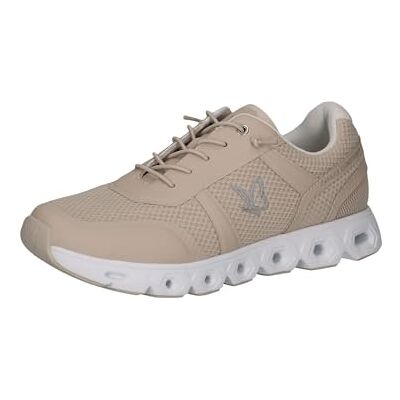 CAPRICE Baskets Basses Femme à Lacets Véganes, Beige (Sand Comb), 42 EU - Publicité CAPRICE Baskets Basses Femme à Lacets Véganes, Beige (Sand Comb), 42 EU - Publicité