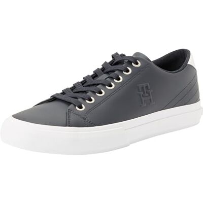 Tommy Hilfiger Baskets Homme Chaussures, Bleu (Desert Sky), 42 - Publicité Tommy Hilfiger Baskets Homme Chaussures, Bleu (Desert Sky), 42 - Publicité