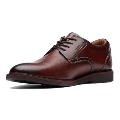 Clarks Malwood Lace Oxford pour Homme, Cuir Marron, 42 EU - Publicité Clarks Malwood Lace Oxford pour Homme, Cuir Marron, 42 EU - Publicité