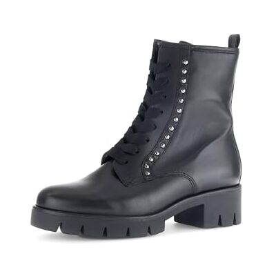 Gabor Bottines à lacets pour femme, Noir 27., 37 EU - Publicité Gabor Bottines à lacets pour femme, Noir 27., 37 EU - Publicité