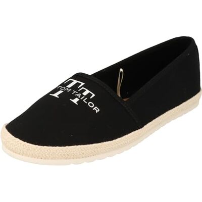 TOM TAILOR Femme Semelle de Mocassin, Noir, 36 EU - Publicité TOM TAILOR Femme Semelle de Mocassin, Noir, 36 EU - Publicité