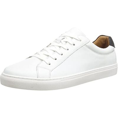 Hush Puppies Baskets ColtonSneaker pour Homme, Blanc, 41 EU - Publicité Hush Puppies Baskets ColtonSneaker pour Homme, Blanc, 41 EU - Publicité